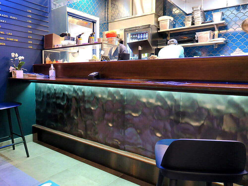 HYAKU Restaurant Barfront_S-Göteborg_GALES BEADS 3 Black-TiN