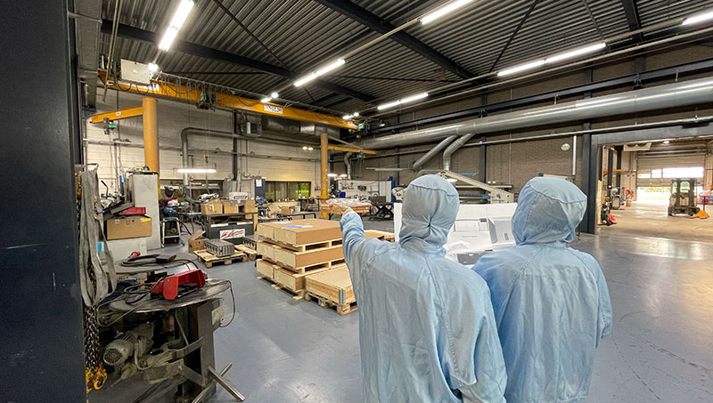 Van Geenen is expanding with a new cleanroom.