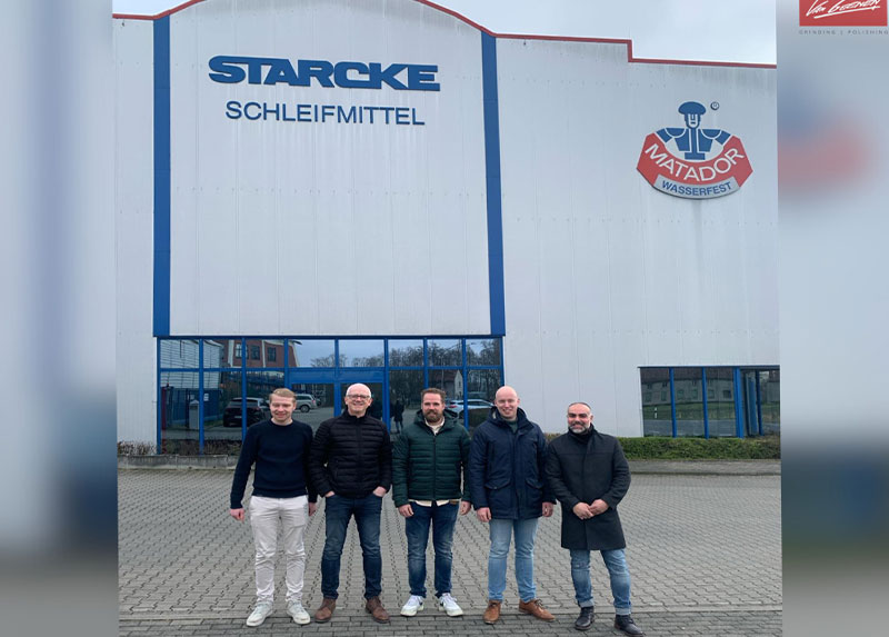 Company visit in Germany - Van Geenen at Starcke.